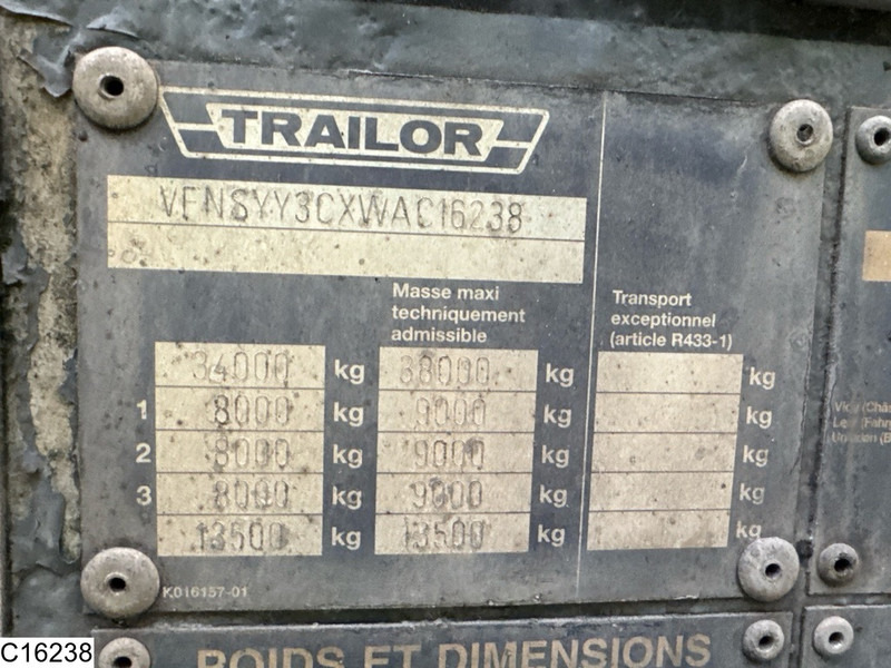 Trailor Fuel 40078 Litres, 9 Compartments - Tank semi-trailer: picture 4 Trailor Fuel 40078 Litres, 9 Compartments - Tank semi-trailer: picture 4