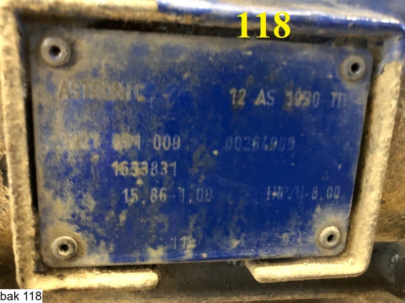 ZF ASTRONIC, 12 AS 1930 TD, Automatic - Gearbox: picture 3 ZF ASTRONIC, 12 AS 1930 TD, Automatic - Gearbox: picture 3
