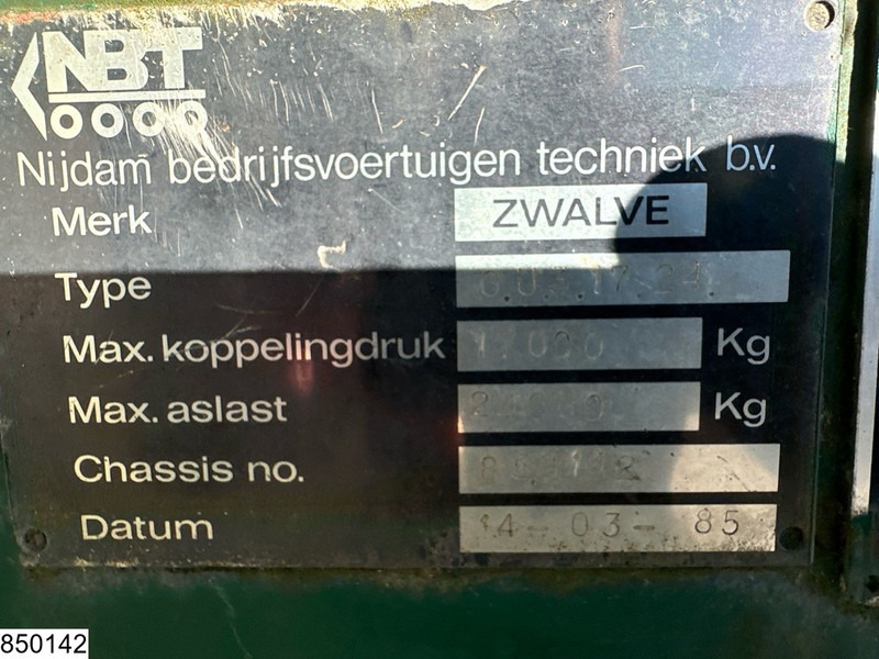 Zwalve open laadbak 41.000 KG - Dropside/ Flatbed semi-trailer: picture 5 Zwalve open laadbak 41.000 KG - Dropside/ Flatbed semi-trailer: picture 5