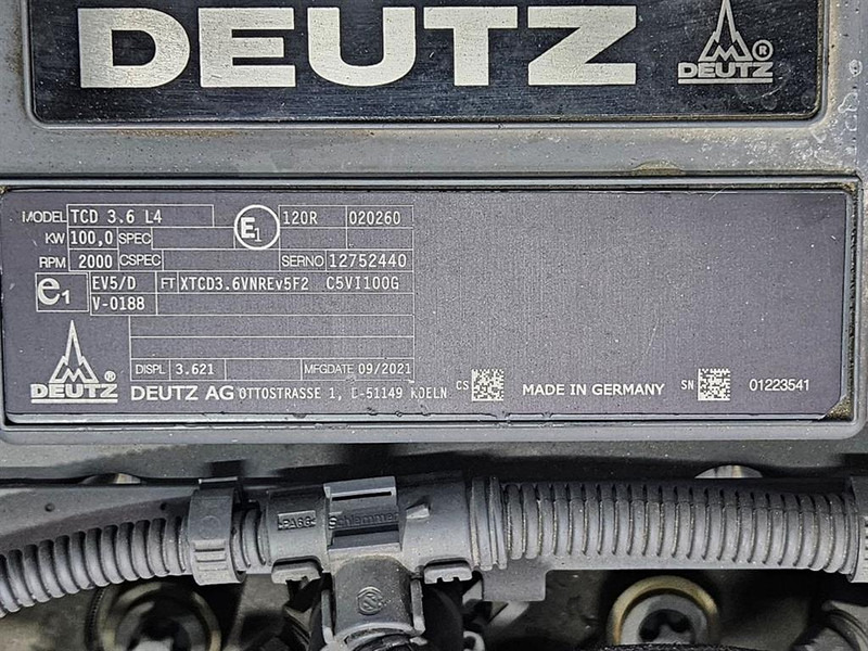 Engine for Construction machinery Deutz TCD3.6L4 - Engine/Motor: picture 9 Engine for Construction machinery Deutz TCD3.6L4 - Engine/Motor: picture 9