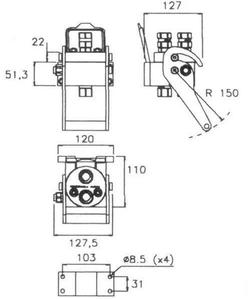 Faster 2P206212GFC - Quick coupler/Schnellkupplung - Hydraulics for Construction machinery: picture 4 Faster 2P206212GFC - Quick coupler/Schnellkupplung - Hydraulics for Construction machinery: picture 4