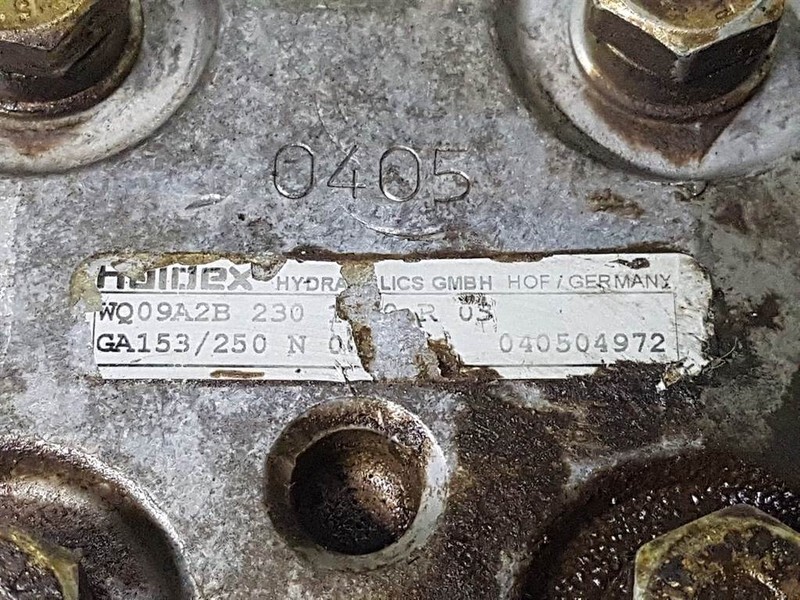 HALDEX WQ09A2B - Volvo L 30 B-Z / X - Gearpump - Hydraulics: picture 4 HALDEX WQ09A2B - Volvo L 30 B-Z / X - Gearpump - Hydraulics: picture 4