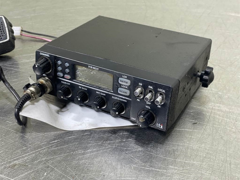 Mecalac 12MTX-TTI TCB-881N-Transceiver/Zendbak - Electrical system for Construction machinery: picture 3 Mecalac 12MTX-TTI TCB-881N-Transceiver/Zendbak - Electrical system for Construction machinery: picture 3