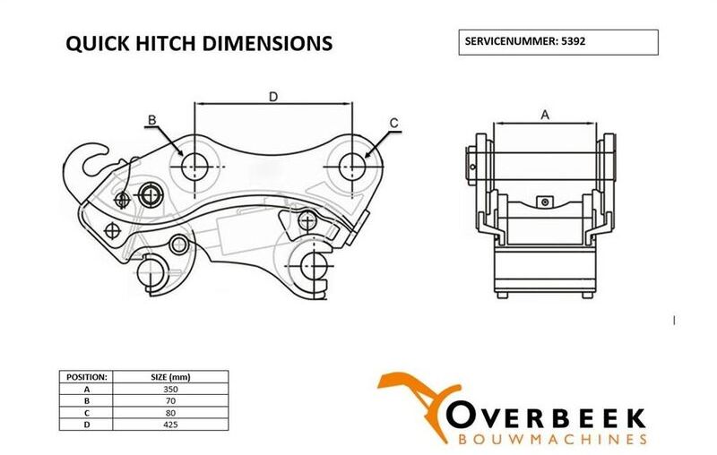 TEFRA R906 / 20T - Liebherr - Quick coupler - Quick coupler: picture 5 TEFRA R906 / 20T - Liebherr - Quick coupler - Quick coupler: picture 5