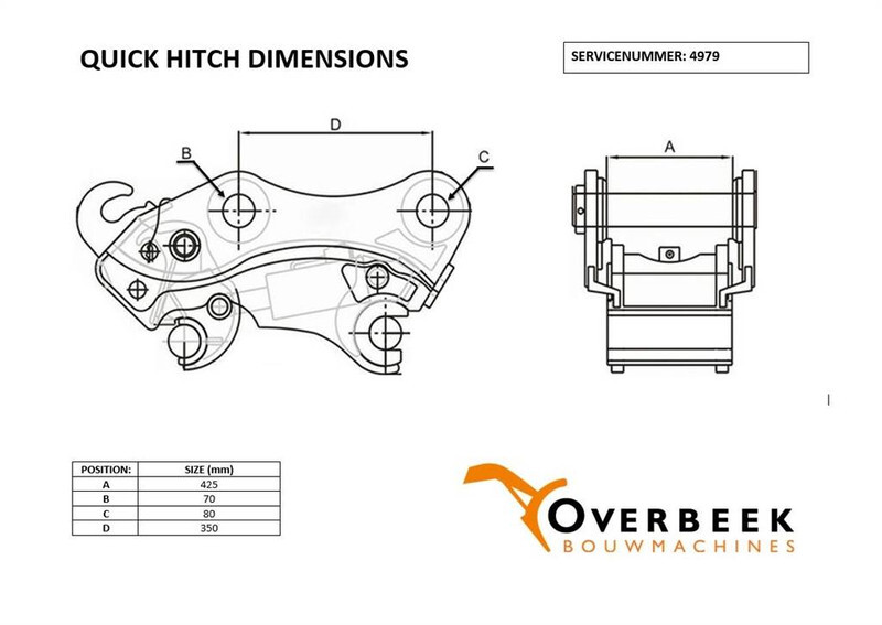 TEFRA R906 / 20T - Liebherr - Quick coupler - Quick coupler: picture 3 TEFRA R906 / 20T - Liebherr - Quick coupler - Quick coupler: picture 3