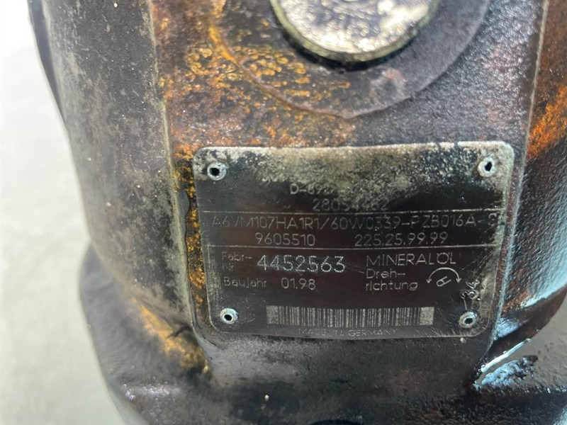 Zettelmeyer ZL602-28054462-Brueninghaus A6VM107-Drive motor - Hydraulics for Construction machinery: picture 4 Zettelmeyer ZL602-28054462-Brueninghaus A6VM107-Drive motor - Hydraulics for Construction machinery: picture 4