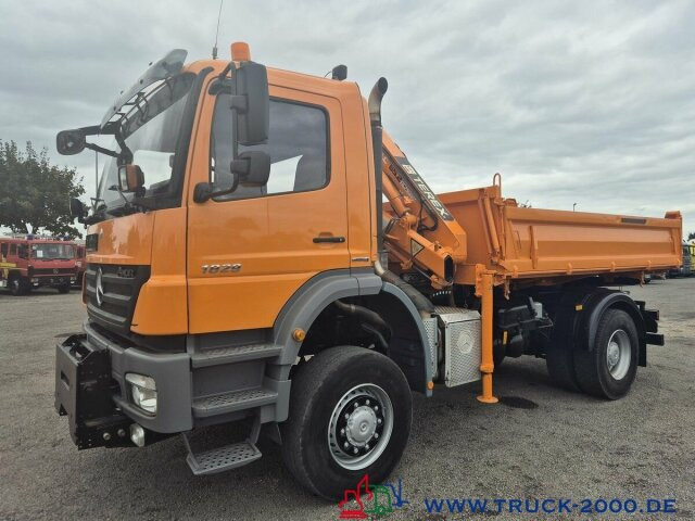 Mercedes-Benz 1829 4x4 Kran Winter Schneeschild Salzstreuer - Tipper, Crane truck: picture 5 Mercedes-Benz 1829 4x4 Kran Winter Schneeschild Salzstreuer - Tipper, Crane truck: picture 5