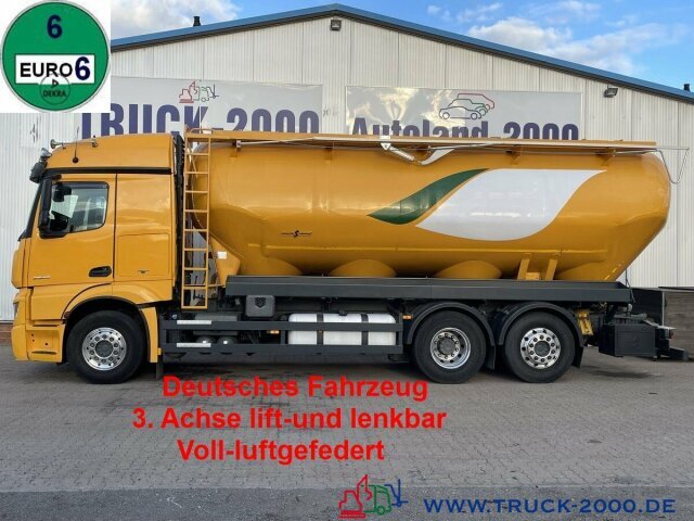 Mercedes-Benz Actros 2545 Silo 31m³ Getreide Staub Rieselgüter - Tank truck: picture 1 Mercedes-Benz Actros 2545 Silo 31m³ Getreide Staub Rieselgüter - Tank truck: picture 1