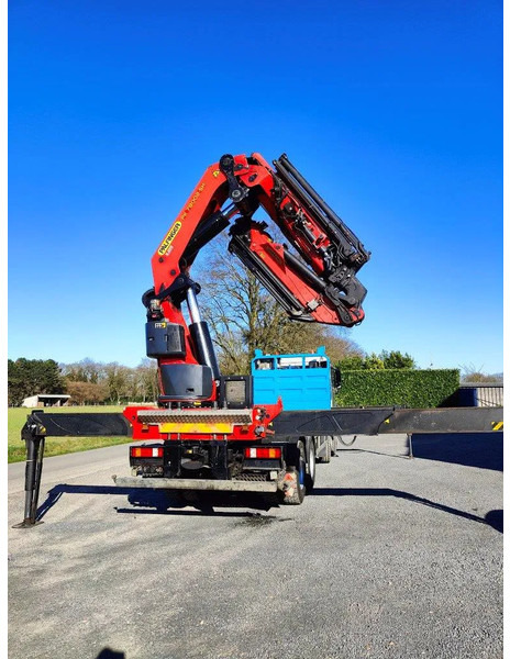 Dropside/ Flatbed truck, Crane truck Mercedes-Benz Actros 4151 V8 8x4 roofcrane / dachdecker Palfinger PK78002 + Flyjib PJ170: picture 10