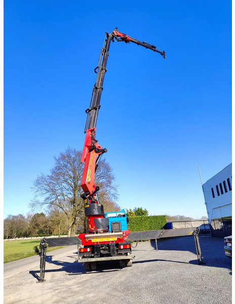 Dropside/ Flatbed truck, Crane truck Mercedes-Benz Actros 4151 V8 8x4 roofcrane / dachdecker Palfinger PK78002 + Flyjib PJ170: picture 12