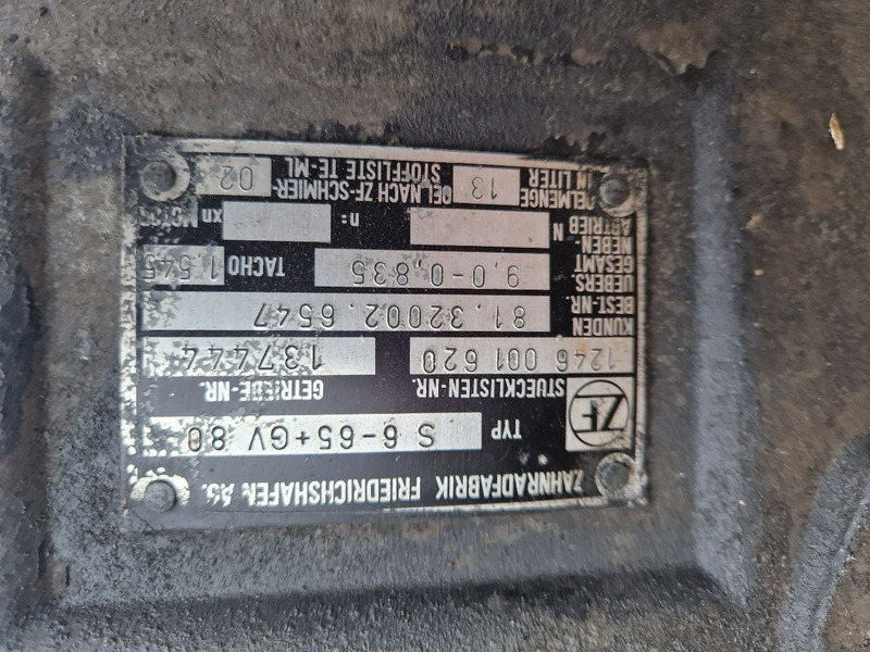 ZF S6-65+GV-80 - Gearbox: picture 3 ZF S6-65+GV-80 - Gearbox: picture 3