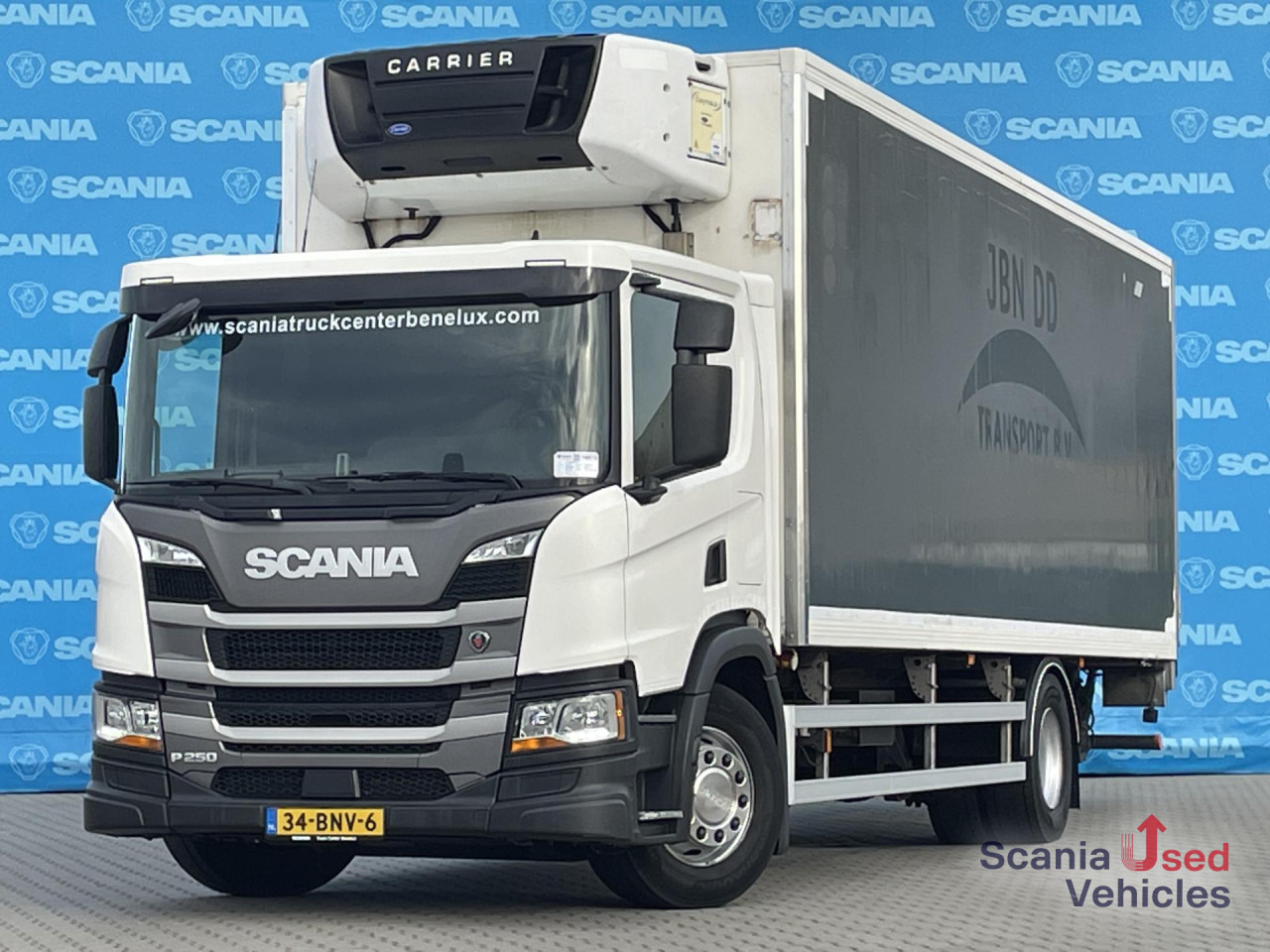 SCANIA P 250 B4x2LA FRIGO -27 TAIL LIFT 1.5T 815X251X244C - Refrigerator truck: picture 1 SCANIA P 250 B4x2LA FRIGO -27 TAIL LIFT 1.5T 815X251X244C - Refrigerator truck: picture 1