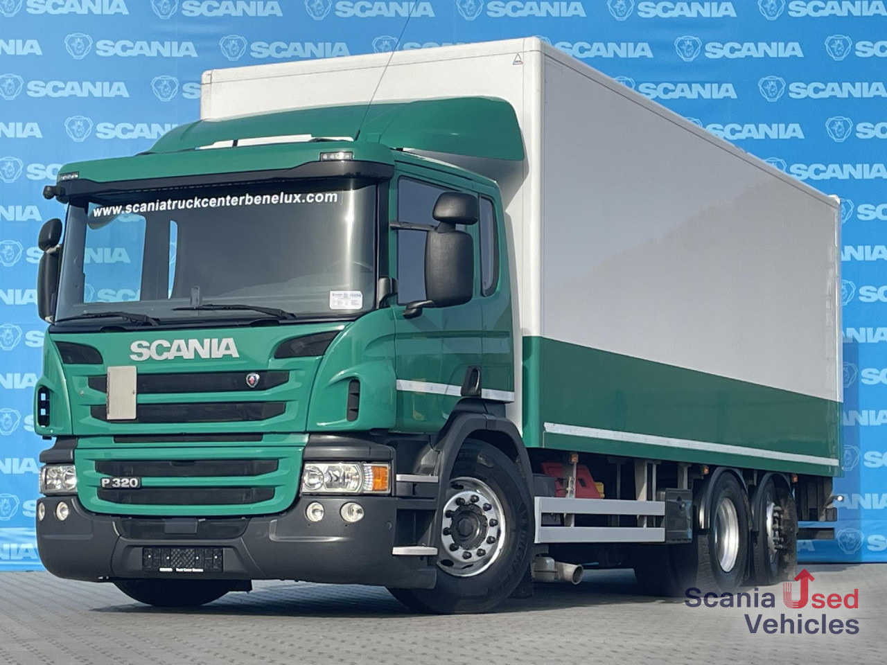 SCANIA P 320 DB6x2*4MNB RETARDER FULL AIR 8T TAIL LIFT 2T - Box truck: picture 1 SCANIA P 320 DB6x2*4MNB RETARDER FULL AIR 8T TAIL LIFT 2T - Box truck: picture 1