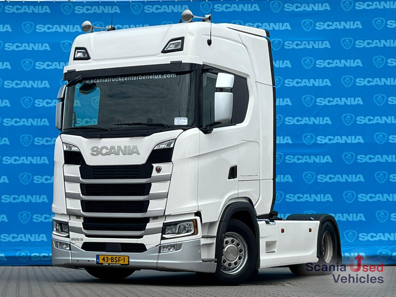 SCANIA S 500 A4x2NB RETARDER FULL-AIR 8T DIFF-L P-AIRCO - Tractor unit: picture 1 SCANIA S 500 A4x2NB RETARDER FULL-AIR 8T DIFF-L P-AIRCO - Tractor unit: picture 1