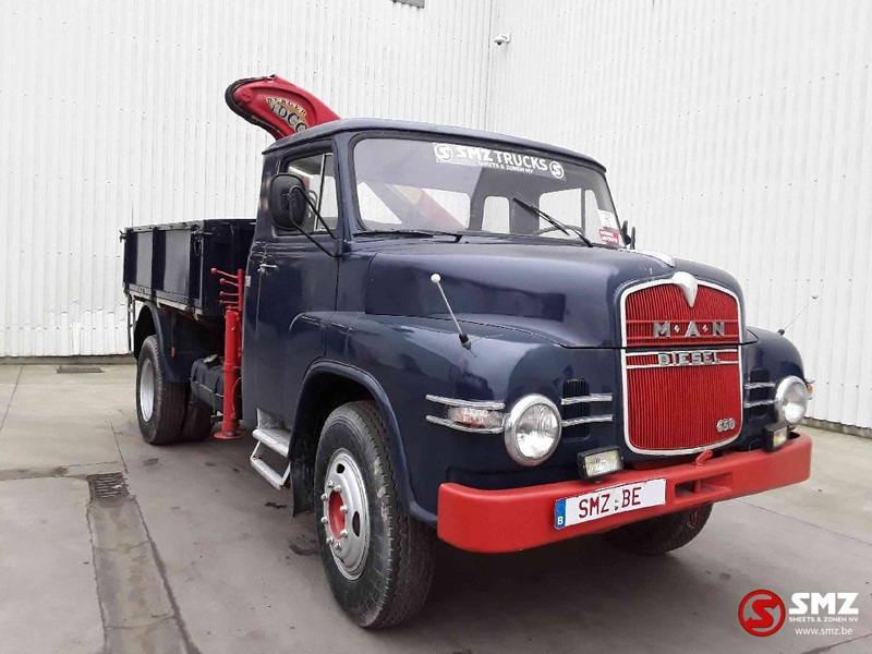 MAN 18.250 collection item - Tipper, Crane truck: picture 1 MAN 18.250 collection item - Tipper, Crane truck: picture 1