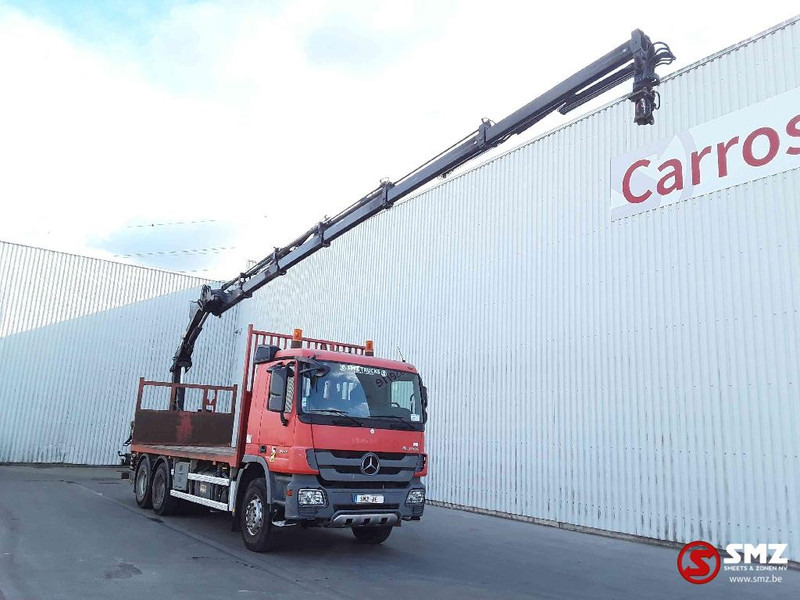 Mercedes-Benz Actros 2641 HIAB 166 ES_5 + remote - Dropside/ Flatbed truck, Crane truck: picture 1 Mercedes-Benz Actros 2641 HIAB 166 ES_5 + remote - Dropside/ Flatbed truck, Crane truck: picture 1