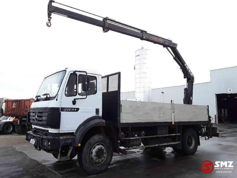 Dropside/ Flatbed truck, Crane truck Mercedes-Benz SK 2031 lames manual: picture 5