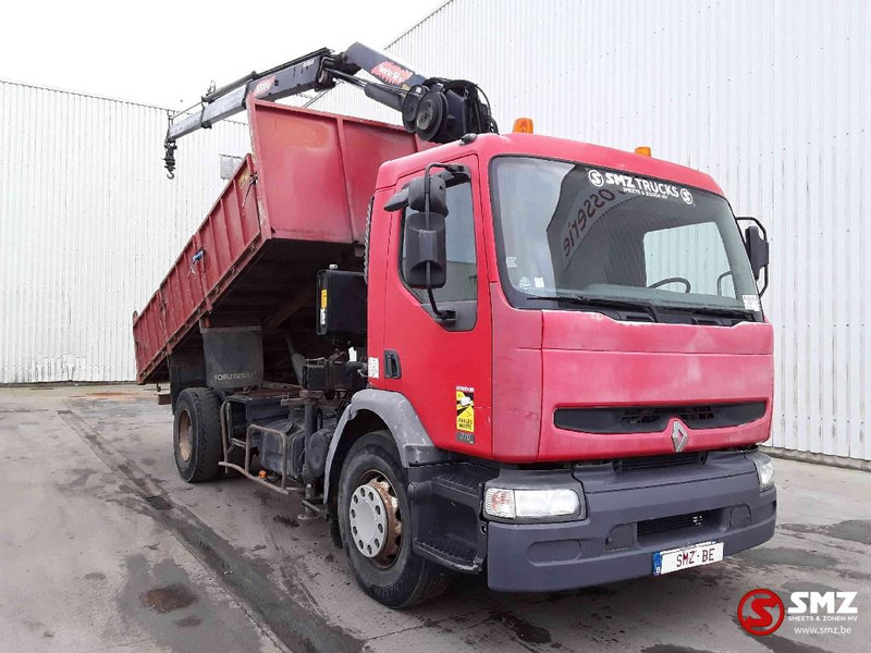 Renault Premium 370 - Tipper, Crane truck: picture 1 Renault Premium 370 - Tipper, Crane truck: picture 1