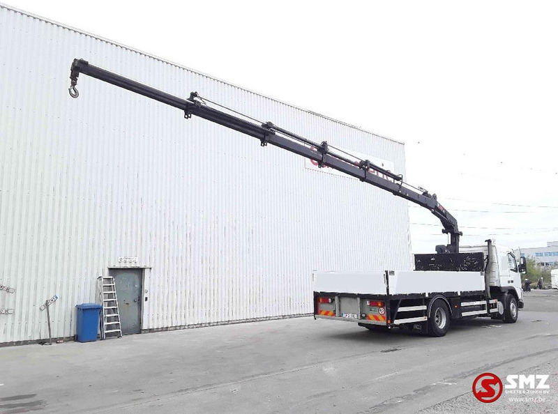 Dropside/ Flatbed truck, Crane truck Volvo FM 10 hiab 115/5: picture 9