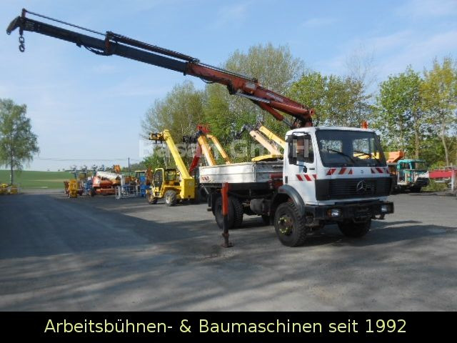 Mercedes-Benz MB 1717 AK Kipper Allrad mit Kran Atlas 100.1 Mercedes-Benz MB 1717 AK Kipper Allrad mit Kran Atlas 100.1 - Tipper, Crane truck: picture 2 Mercedes-Benz MB 1717 AK Kipper Allrad mit Kran Atlas 100.1 Mercedes-Benz MB 1717 AK Kipper Allrad mit Kran Atlas 100.1 - Tipper, Crane truck: picture 2