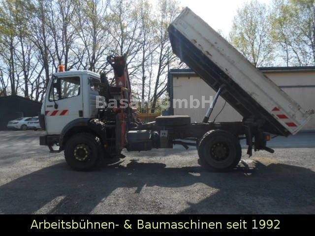 Mercedes-Benz MB 1717 AK Kipper Allrad mit Kran Atlas 100.1 Mercedes-Benz MB 1717 AK Kipper Allrad mit Kran Atlas 100.1 - Tipper, Crane truck: picture 3 Mercedes-Benz MB 1717 AK Kipper Allrad mit Kran Atlas 100.1 Mercedes-Benz MB 1717 AK Kipper Allrad mit Kran Atlas 100.1 - Tipper, Crane truck: picture 3