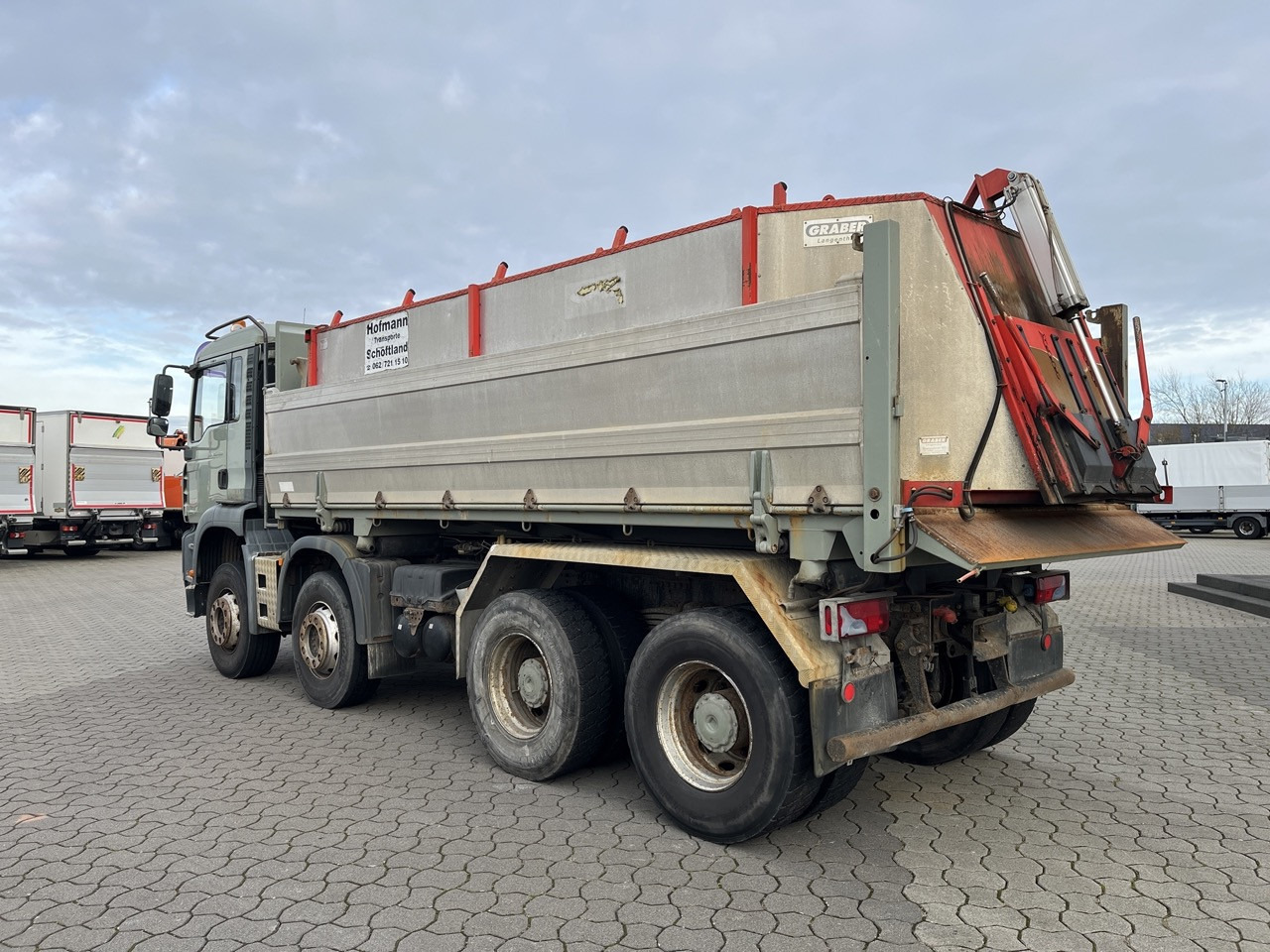 MAN 35.430 8x4 Intarder Analog Tacho Bordmatik - Tipper: picture 5 MAN 35.430 8x4 Intarder Analog Tacho Bordmatik - Tipper: picture 5