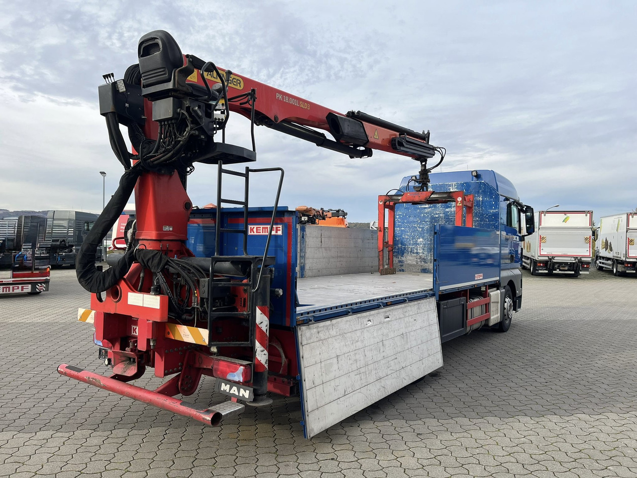 MAN TGX 26.500 6x2 Palfinger 18001 SLD 3 Baustoff - Crane truck, Dropside/ Flatbed truck: picture 4 MAN TGX 26.500 6x2 Palfinger 18001 SLD 3 Baustoff - Crane truck, Dropside/ Flatbed truck: picture 4
