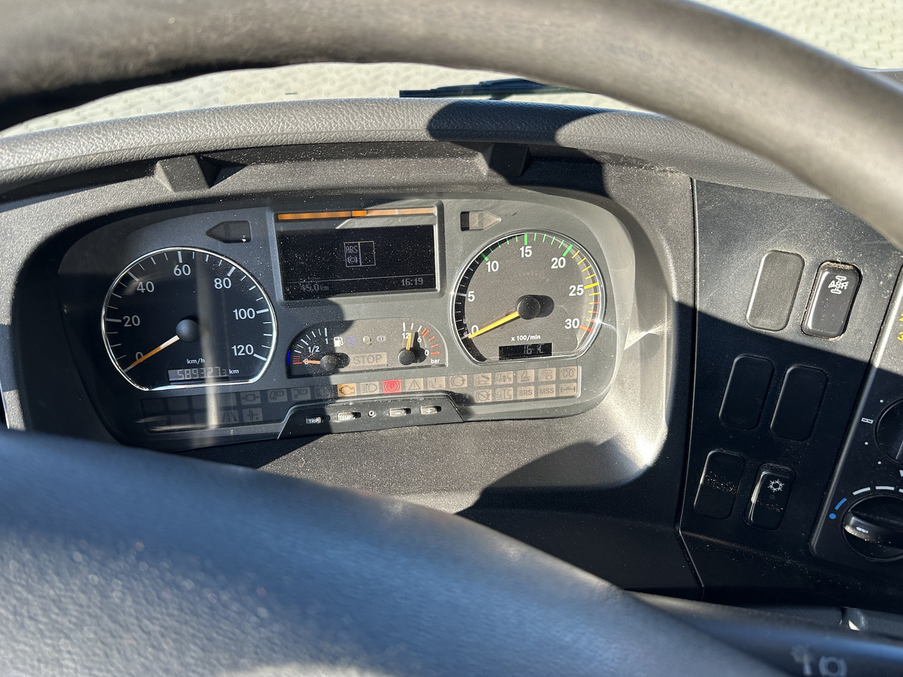 Mercedes-Benz Atego 1529 4x2  Atlas 57.3-A2   Kadaverkipper - Crane truck, Tipper: picture 5 Mercedes-Benz Atego 1529 4x2  Atlas 57.3-A2   Kadaverkipper - Crane truck, Tipper: picture 5