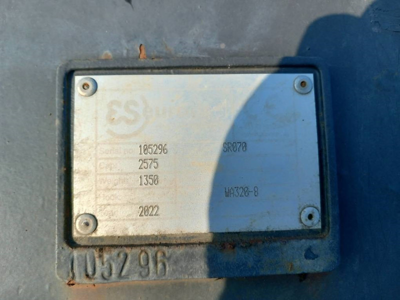 Eurosteel Puinriek WA320 - Bucket for Construction machinery: picture 4 Eurosteel Puinriek WA320 - Bucket for Construction machinery: picture 4