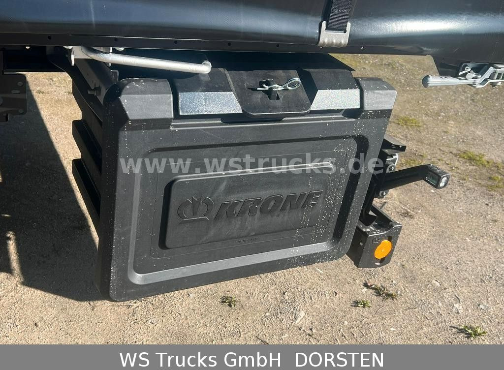 Curtainsider semi-trailer Krone Planauflieger SDP 27  Edscha, Rungen, SAF Achsen: picture 6