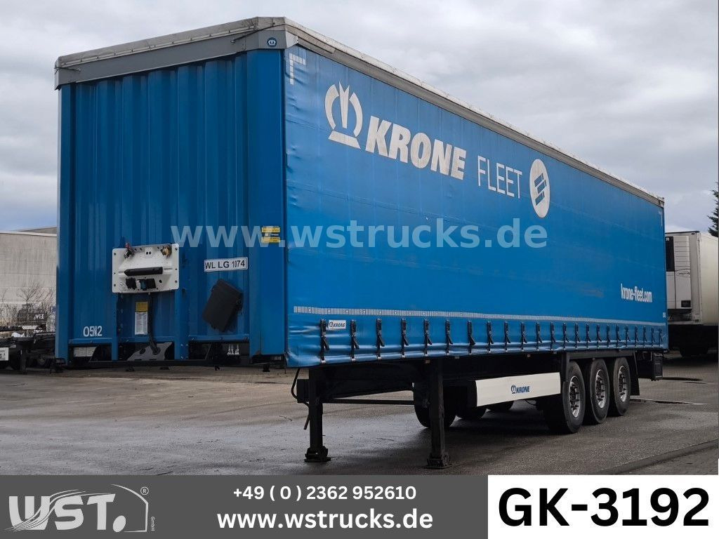 Krone SD 27 Planauflieger mit Edscha | ABS, EBS, XL - Curtainsider semi-trailer: picture 1 Krone SD 27 Planauflieger mit Edscha | ABS, EBS, XL - Curtainsider semi-trailer: picture 1