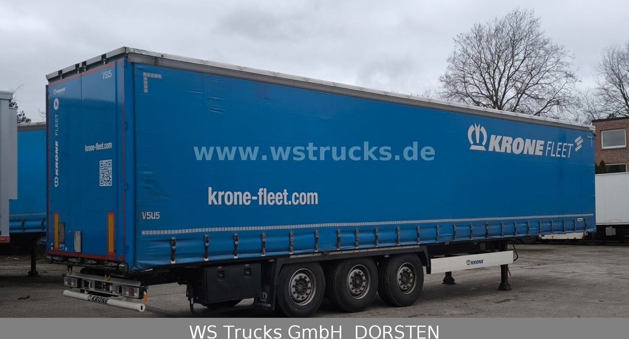 Krone SD 27 Planauflieger mit Edscha | ABS, EBS, XL - Curtainsider semi-trailer: picture 5 Krone SD 27 Planauflieger mit Edscha | ABS, EBS, XL - Curtainsider semi-trailer: picture 5