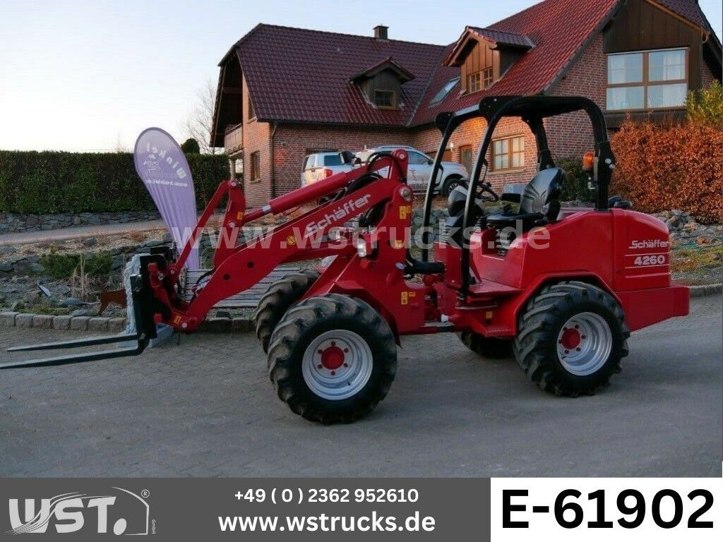 Schäffer 4260 Neuwertig Typ L-H - Wheel loader: picture 1 Schäffer 4260 Neuwertig Typ L-H - Wheel loader: picture 1