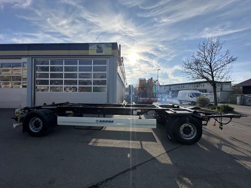 Container transporter/ Swap body trailer Krone 10 x Jumbo Lafette deutsche Anh. TÜV NEU! 10 x Jumbo Lafette deutsche Anh. TÜV NEU!: picture 6