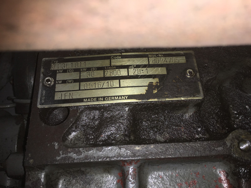 Construction machinery Deutz F3L1011 FOR PARTS: picture 6