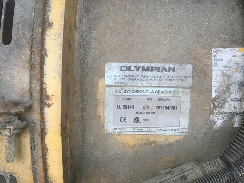 Perkins OLYMPIAN GEH250 GENERATOR 250KVA FOR PARTS - Generator set: picture 4 Perkins OLYMPIAN GEH250 GENERATOR 250KVA FOR PARTS - Generator set: picture 4