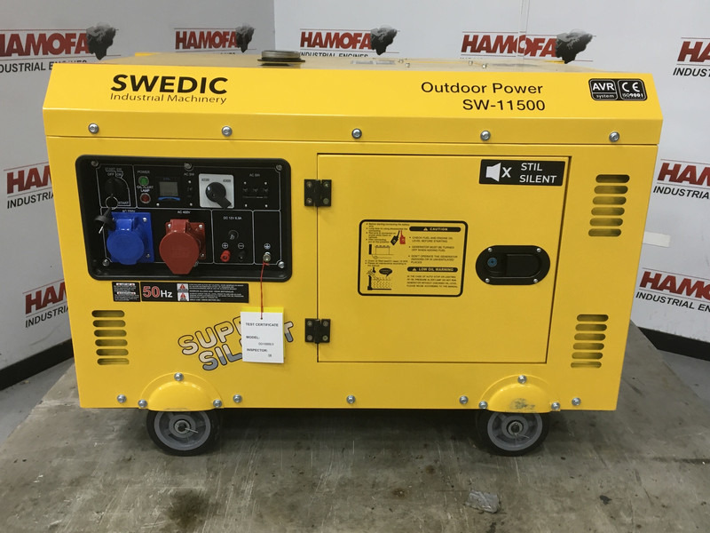 SWEDIC SW-11500 GENERATOR 10KVA NEW - Generator set: picture 1 SWEDIC SW-11500 GENERATOR 10KVA NEW - Generator set: picture 1