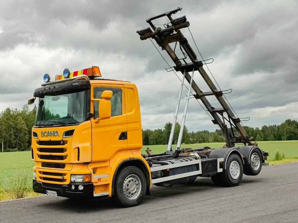 Scania R 500 - Skip loader truck: picture 1 Scania R 500 - Skip loader truck: picture 1