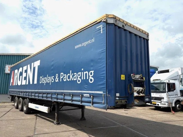 Krone SD 27 13.60M. CURTAINSIDE (BPW AXLES / DRUM BRAKES / ABS BRAKE SYSTEM / BACK DOORS) - Curtainsider semi-trailer: picture 2 Krone SD 27 13.60M. CURTAINSIDE (BPW AXLES / DRUM BRAKES / ABS BRAKE SYSTEM / BACK DOORS) - Curtainsider semi-trailer: picture 2