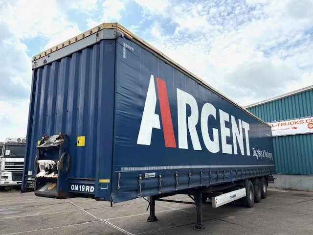 Krone SD 27 13.60M. CURTAINSIDE (BPW AXLES / DRUM BRAKES / ABS BRAKE SYSTEM / BACK DOORS) - Curtainsider semi-trailer: picture 1 Krone SD 27 13.60M. CURTAINSIDE (BPW AXLES / DRUM BRAKES / ABS BRAKE SYSTEM / BACK DOORS) - Curtainsider semi-trailer: picture 1