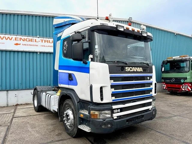Scania R114-340 LA 4x2 (2 FUEL LINES!!) (EURO 2 / 12 GEARS MANUAL GEARBOX / HYDRAULIC KIT) - Tractor unit: picture 2 Scania R114-340 LA 4x2 (2 FUEL LINES!!) (EURO 2 / 12 GEARS MANUAL GEARBOX / HYDRAULIC KIT) - Tractor unit: picture 2