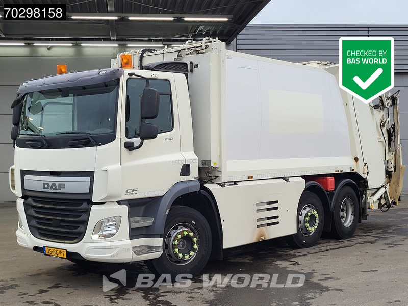 DAF CF 290 6X2 NL-Truck Haller Medim DEFECT superstructure Lift+Steering Axle ACC Euro 6 - Garbage truck: picture 1 DAF CF 290 6X2 NL-Truck Haller Medim DEFECT superstructure Lift+Steering Axle ACC Euro 6 - Garbage truck: picture 1