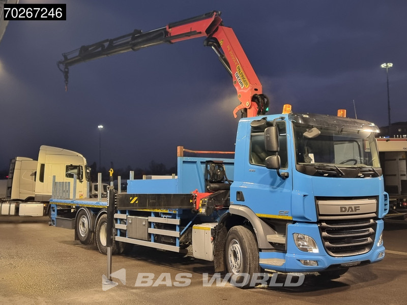 DAF CF 330 6X2 Palfinger PK20001 Kran Crane Rotator Lift+Lenkachse Euro 6 - Dropside/ Flatbed truck, Crane truck: picture 3 DAF CF 330 6X2 Palfinger PK20001 Kran Crane Rotator Lift+Lenkachse Euro 6 - Dropside/ Flatbed truck, Crane truck: picture 3
