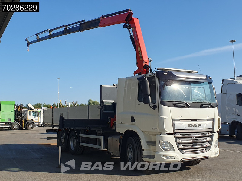 DAF CF 370 CF 6X2 Palfinger PK19.001 SLD D Kran Crane ACC Lift+lenkasche Euro 6 - Dropside/ Flatbed truck, Crane truck: picture 3 DAF CF 370 CF 6X2 Palfinger PK19.001 SLD D Kran Crane ACC Lift+lenkasche Euro 6 - Dropside/ Flatbed truck, Crane truck: picture 3