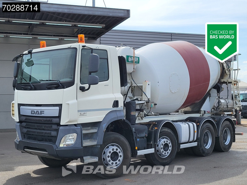 DAF CF 410 8X4 9m3 Imer Mixer Big-Axle Manual Euro 6 - Concrete mixer truck: picture 1 DAF CF 410 8X4 9m3 Imer Mixer Big-Axle Manual Euro 6 - Concrete mixer truck: picture 1