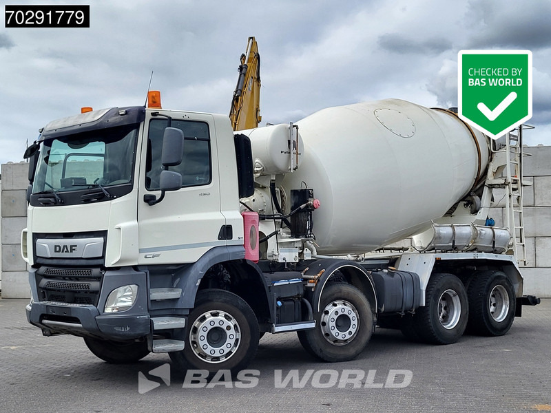 DAF CF 450 8X4 9m3 Intermix mixer Steelsuspension Automatic Euro 6 - Concrete mixer truck: picture 1 DAF CF 450 8X4 9m3 Intermix mixer Steelsuspension Automatic Euro 6 - Concrete mixer truck: picture 1
