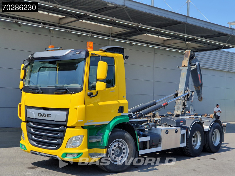 DAF CF 450 CF 6X2 HIAB 20ZL53 Hooklift LiftAxle Automatic 20 Tonnes ACC Euro 6 - Hook lift truck: picture 3 DAF CF 450 CF 6X2 HIAB 20ZL53 Hooklift LiftAxle Automatic 20 Tonnes ACC Euro 6 - Hook lift truck: picture 3