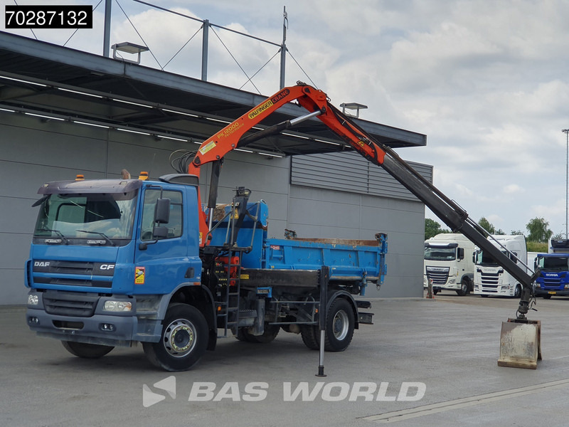 DAF CF75.310 4X2 Palfinger PK12000 Kran Crane 7m3 tipper Big-Axle Steelsuspension Euro 3 - Tipper, Crane truck: picture 5 DAF CF75.310 4X2 Palfinger PK12000 Kran Crane 7m3 tipper Big-Axle Steelsuspension Euro 3 - Tipper, Crane truck: picture 5