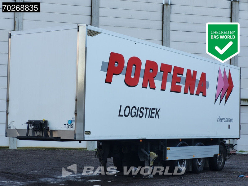 DRACO TSN 339 3 axles LZV Tailgate Lift-Lenkachse - Closed box semi-trailer: picture 1 DRACO TSN 339 3 axles LZV Tailgate Lift-Lenkachse - Closed box semi-trailer: picture 1