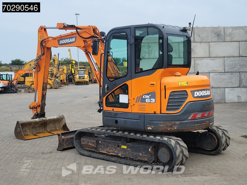 Doosan DX63-3 - Mini excavator: picture 5 Doosan DX63-3 - Mini excavator: picture 5